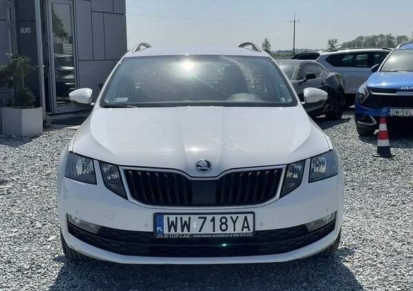 Skoda Octavia cena 46900 przebieg: 152000, rok produkcji 2017 z Wojkowice małe 172